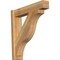 Ekena Millwork Funston Block Rough Sawn Outlooker, Western Red Cedar, 6"W x 28"D x 28"H OUT06X28X28FST05RWR - alternate 1